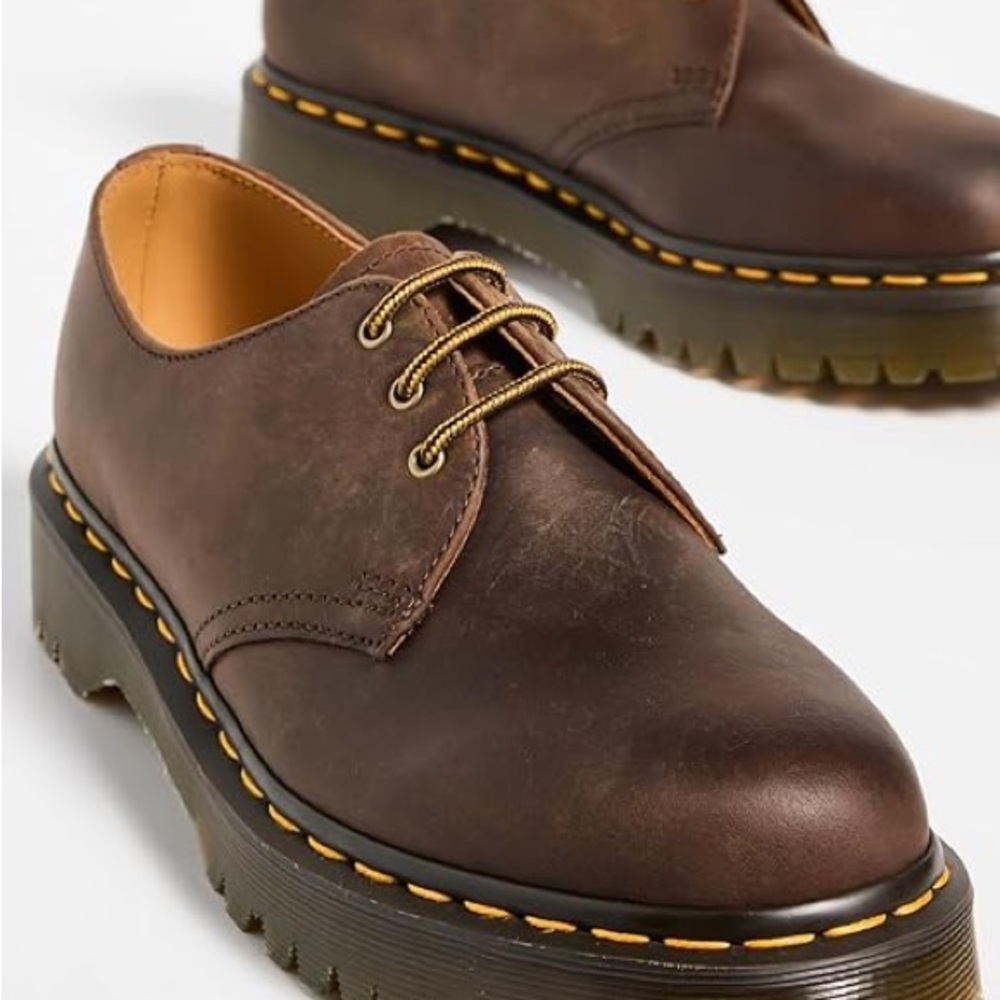 Dr. Martens Brown Leather Shoes
